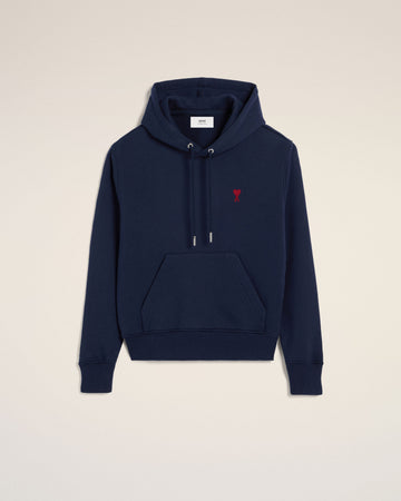 Blue Organic Cotton  Ami De Coeur Hoodie