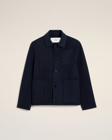 Boxy Buttoned Jacket