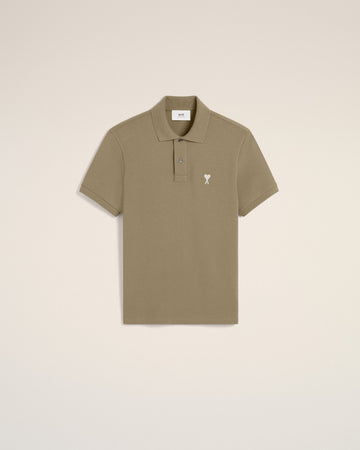 Green Cotton Ami de Coeur Polo Shirt