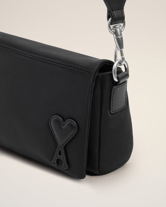 Black Nylon Canvas Marcel Lunch Box Bag